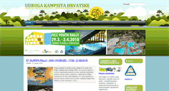 Desktop Screenshot of camping-croatia.com